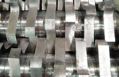 Small two-shaft shredder with two drives – SDTx