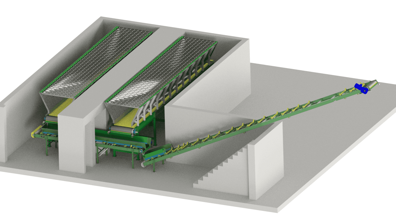 Vykládka naťaženej rašeliny z vagónov